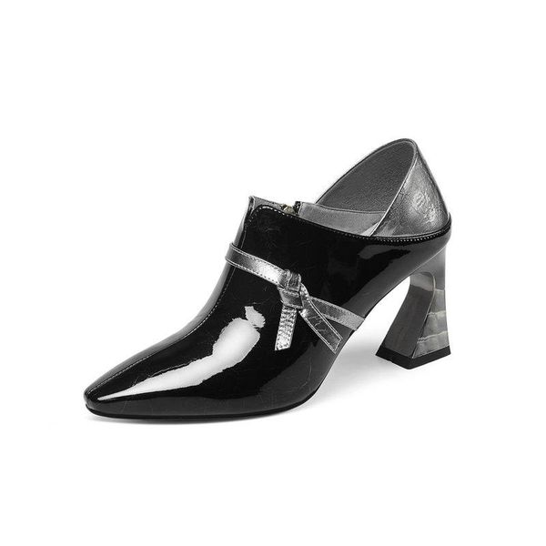 dress shoes spring summer hoof high heels pumps patent leather women night club party female fashion quality woman, Black
dress shoes spring summer hoof high heels pumps patent leather women night club party female fashion quality woman, Black