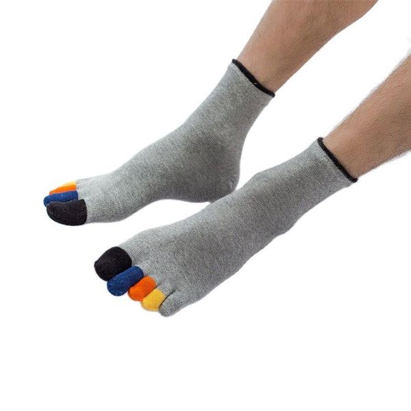 1 pair new toe socks men colorful five fingers sock breathable man cotton socks sports running solid color black grey blue khaki
1 pair new toe socks men colorful five fingers sock breathable man cotton socks sports running solid color black grey blue khaki