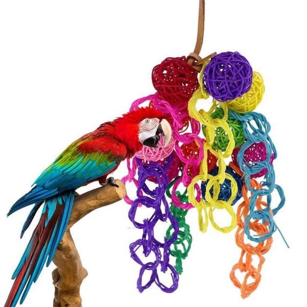 other bird supplies 13*32cm toy parakeet parrot cockatiel budgie wood rope cave ladder chewing colorful hanging
other bird supplies 13*32cm toy parakeet parrot cockatiel budgie wood rope cave ladder chewing colorful hanging