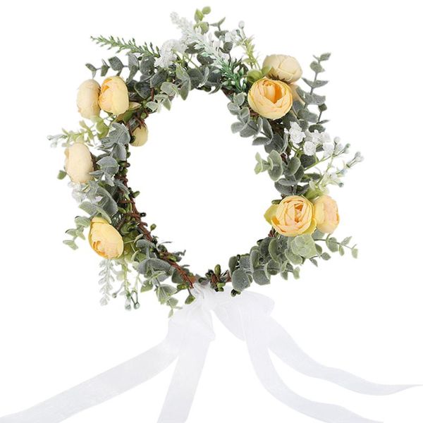 party hats women girls elegant holiday wreath crown festival celebration flower headband head garland fashion cloth for wedding
party hats women girls elegant holiday wreath crown festival celebration flower headband head garland fashion cloth for wedding