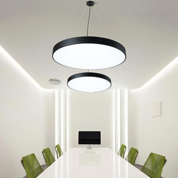 pendant lamps simple modern decorative black round led chandelier lamp for studio office building conference room dance
pendant lamps simple modern decorative black round led chandelier lamp for studio office building conference room dance