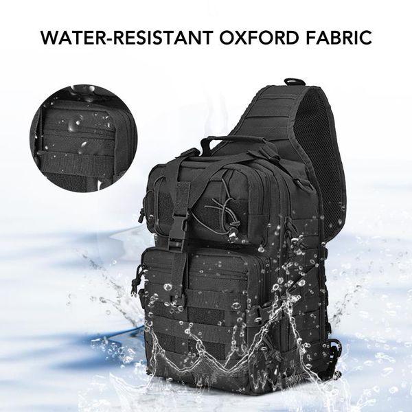 stuff sacks 20l tactical assault pack waterproof military sling backpack molle army bag for outdoor camping hiking hunting multifunction