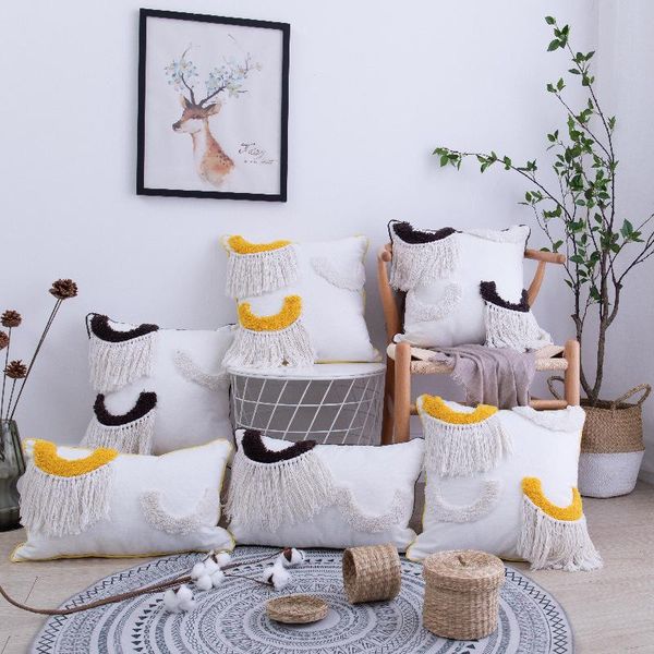 cushion/decorative pillow living room throw cushion cover tufted embroidery cotton canvas with tassel sofa car pillowcover decoration
cushion/decorative pillow living room throw cushion cover tufted embroidery cotton canvas with tassel sofa car pillowcover decoration