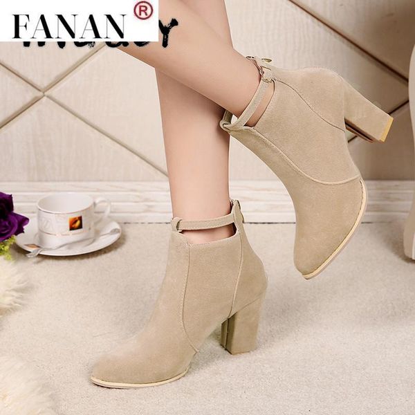 boots ankle women winter shoes fashion suede leather buckle high heel ladies warm zipper for, Black
boots ankle women winter shoes fashion suede leather buckle high heel ladies warm zipper for, Black