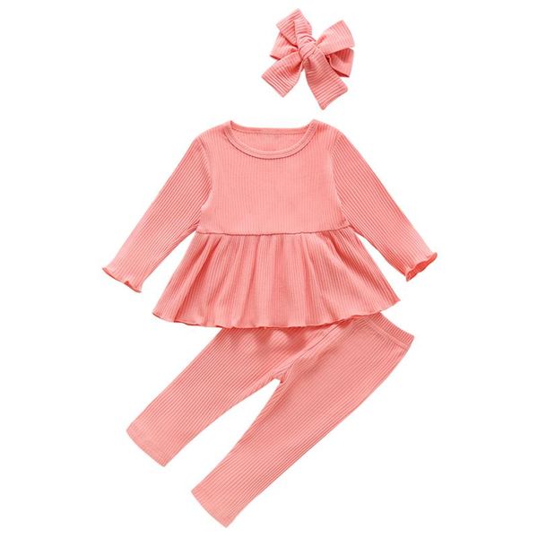 6m-4y toddler kids baby girl clotthes long sleeve solid ruffle +pants+headbands outfits girls clothes roupas infantis menina, White
6m-4y toddler kids baby girl clotthes long sleeve solid ruffle +pants+headbands outfits girls clothes roupas infantis menina, White