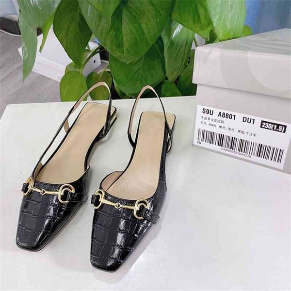 2021 summer new cream shoes square female heel baotou sandals a8801, Black
2021 summer new cream shoes square female heel baotou sandals a8801, Black