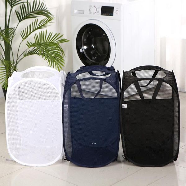 newfoldable laundry baskets easy open mesh laundry bag clothes hamper basket for college dorm cce8681
newfoldable laundry baskets easy open mesh laundry bag clothes hamper basket for college dorm cce8681