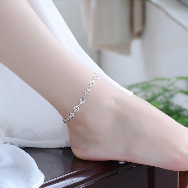 charm bracelets everoyal heart silver for women jewelry trendy 925 sterling anklets girl bride wedding accessories, Golden;silver
charm bracelets everoyal heart silver for women jewelry trendy 925 sterling anklets girl bride wedding accessories, Golden;silver