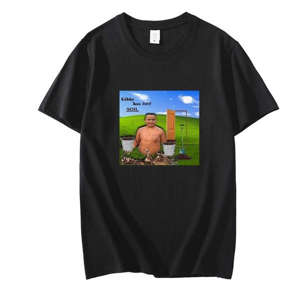 men's t-shirts gibby has located soil couple t- shirt loose clothing oversize tee daily summer clothes trip streetwear, White;black
men's t-shirts gibby has located soil couple t- shirt loose clothing oversize tee daily summer clothes trip streetwear, White;black