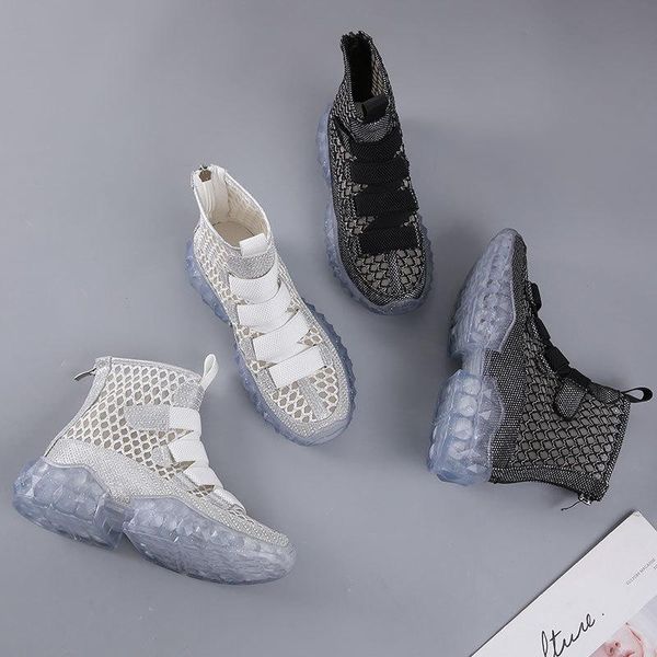 sandals 2021 fashion ankle boots breathable mesh air thick platform leisure shoes hollow hook&loop summer for women, Black
sandals 2021 fashion ankle boots breathable mesh air thick platform leisure shoes hollow hook&loop summer for women, Black