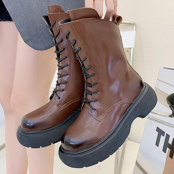 boots fashion 2021 women autumn winter female round toe platform zipper shoes ladies ankle short motorcycle, Black
boots fashion 2021 women autumn winter female round toe platform zipper shoes ladies ankle short motorcycle, Black