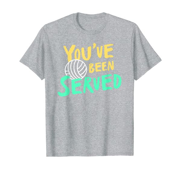 funny volleyball shirts with sayings gift you've been served t-shirt, White;black
funny volleyball shirts with sayings gift you've been served t-shirt, White;black