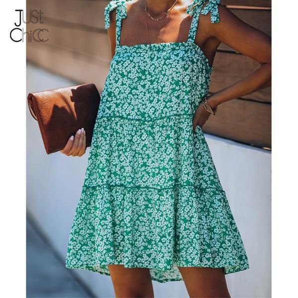 casual dresses justchicc green floral print spaghetti strap women dress backless doll sleeveless beach wear summer 2021, Black;gray
casual dresses justchicc green floral print spaghetti strap women dress backless doll sleeveless beach wear summer 2021, Black;gray