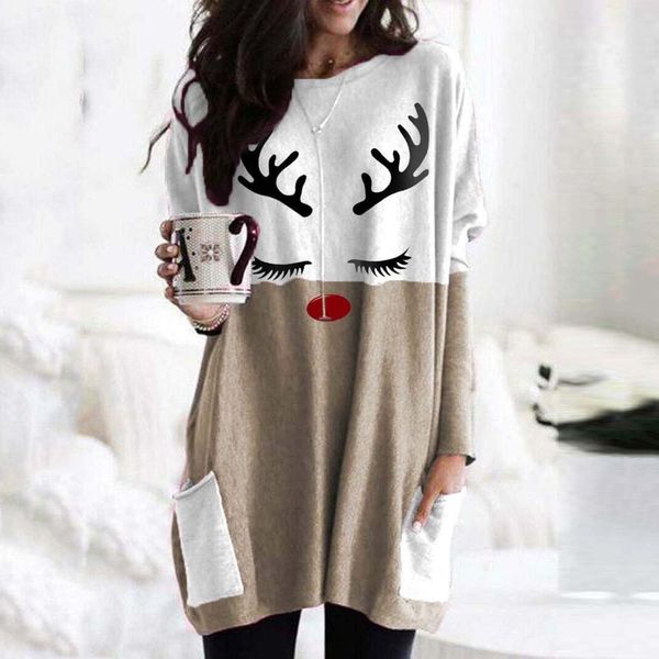 plus size tunic autumn women t-shirts casual cartoon print christmas tshirt casual loose long sleeve tunic women camisetas, Gray
plus size tunic autumn women t-shirts casual cartoon print christmas tshirt casual loose long sleeve tunic women camisetas, Gray