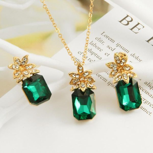 earrings & necklace luxury crystal jewelry sets bridal gold color wedding for women fashion engagement jewellery set, Silver
earrings & necklace luxury crystal jewelry sets bridal gold color wedding for women fashion engagement jewellery set, Silver