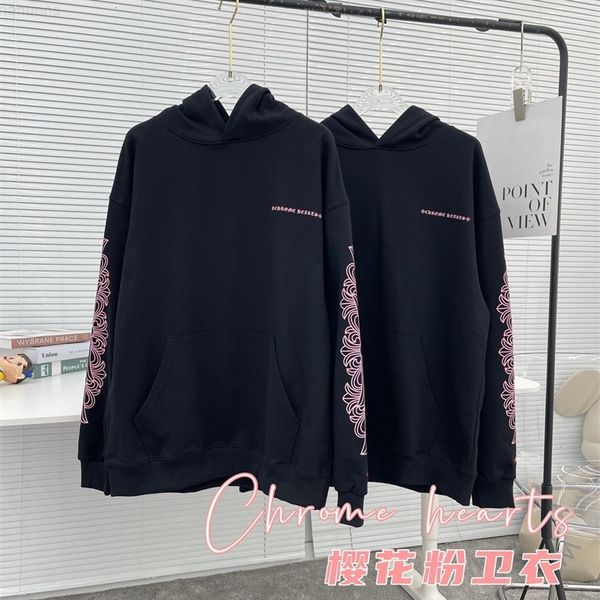 and spring autumn crohin ch cross sanskrit printed long sleeve sweater tide br men's women's casual loose cotton 185, Black
and spring autumn crohin ch cross sanskrit printed long sleeve sweater tide br men's women's casual loose cotton 185, Black