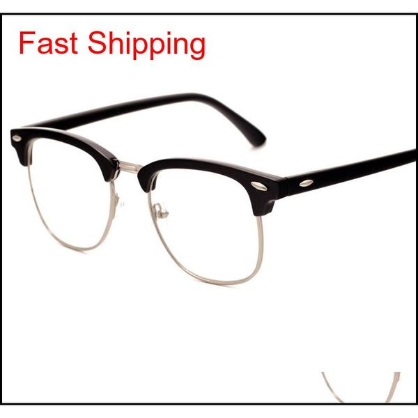 new alloy half frame rivet computer goggles anti radiation-resistant clear fashion optical eye glasse jllwyf dh_garden, Black
new alloy half frame rivet computer goggles anti radiation-resistant clear fashion optical eye glasse jllwyf dh_garden, Black