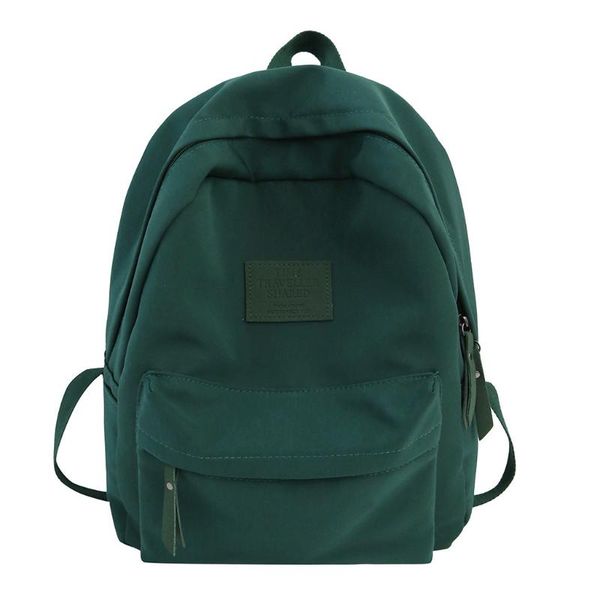 outdoor bags fashion women's solid color large lapacity waterproof nylon backpack student travel vintage zipper backpack1216
outdoor bags fashion women's solid color large lapacity waterproof nylon backpack student travel vintage zipper backpack1216