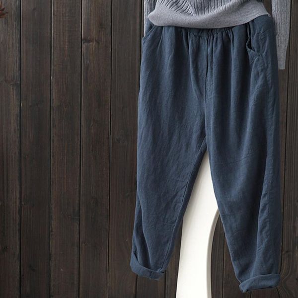 women's pants & capris bigsweety cotton linen for women vintage spring autumn loose casual long fashion harem pant femme, Black;white
women's pants & capris bigsweety cotton linen for women vintage spring autumn loose casual long fashion harem pant femme, Black;white