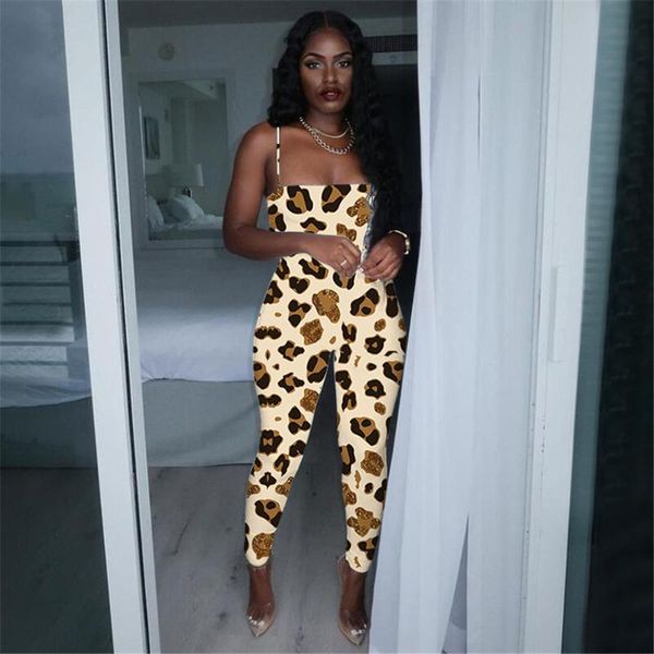 women's jumpsuits & rompers tsuretobe leopard print jumpsuit women spaghetti strap cute backless one piece outfit casual birthday, Black;white
women's jumpsuits & rompers tsuretobe leopard print jumpsuit women spaghetti strap cute backless one piece outfit casual birthday, Black;white