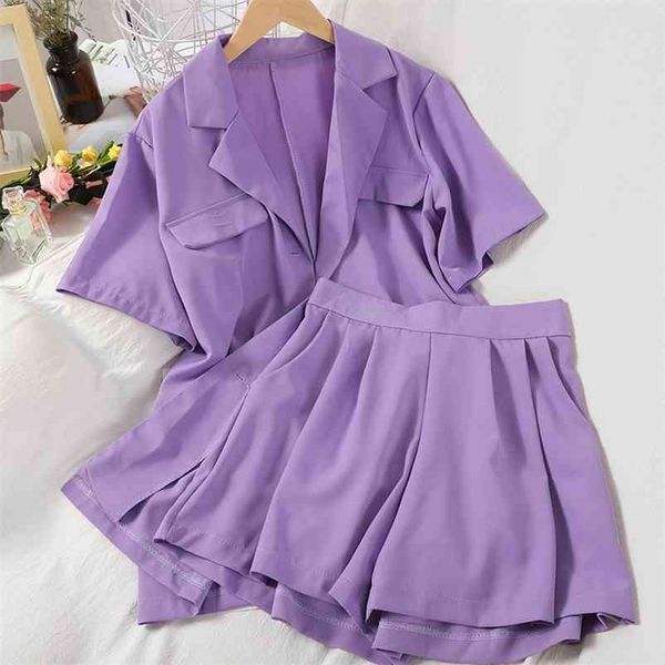 spring summer fashion casual fake pocket versatile shirt + high waist wide leg shorts two-piece women's sk058 210525, White
spring summer fashion casual fake pocket versatile shirt + high waist wide leg shorts two-piece women's sk058 210525, White