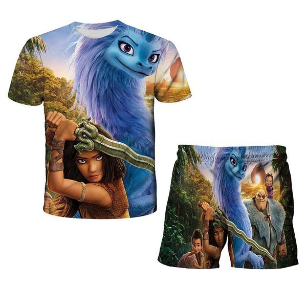 clothing sets raya and the last dragon 3d print kids t shirts girls shorts summer casual t-shirt +shorts sport suit anime baby clothes, White
clothing sets raya and the last dragon 3d print kids t shirts girls shorts summer casual t-shirt +shorts sport suit anime baby clothes, White