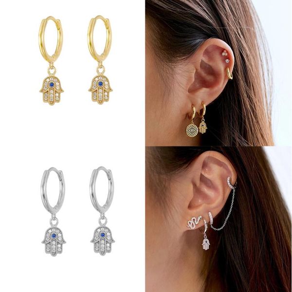 hoop & huggie looxi blue stone hands earrings for women girls gift wedding ins unusual cartilage silver gold jewelry pendientes, Golden;silver
hoop & huggie looxi blue stone hands earrings for women girls gift wedding ins unusual cartilage silver gold jewelry pendientes, Golden;silver