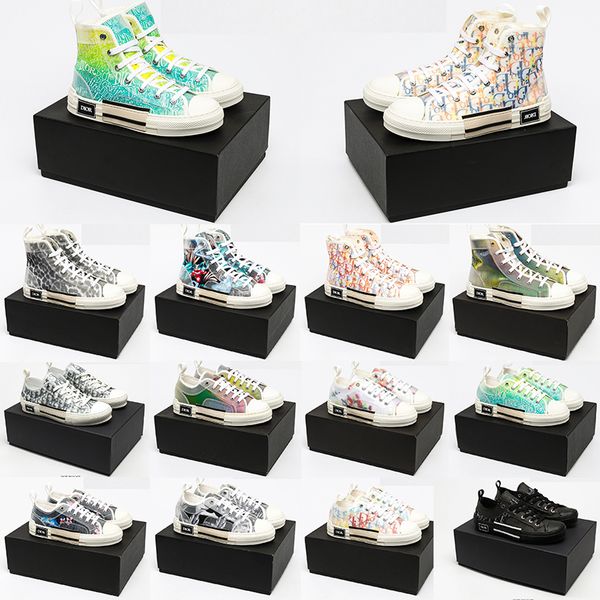luxurys designers shoe b23 oblique technology canvas trainers sneakers men women fashion pairs outdoor platform casual shoes, Black
luxurys designers shoe b23 oblique technology canvas trainers sneakers men women fashion pairs outdoor platform casual shoes, Black