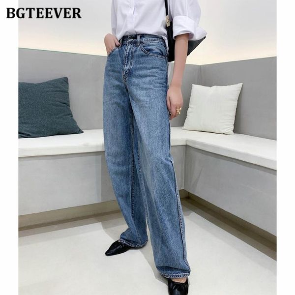 women's jeans bgteever casual ladies wide leg trousers 2021 autumn loose button female denim long pants high waist women solid, Blue
women's jeans bgteever casual ladies wide leg trousers 2021 autumn loose button female denim long pants high waist women solid, Blue