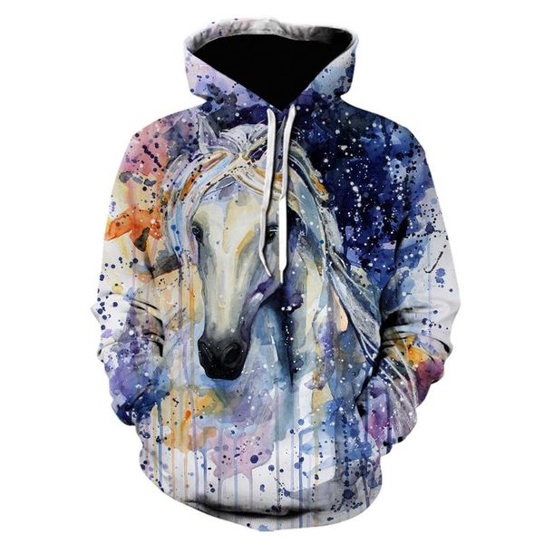 men's hoodies & sweatshirts 2021 beautiful harajuku style hoodie 3d printing painted horse and women's sweatshirt cool personality, Black
men's hoodies & sweatshirts 2021 beautiful harajuku style hoodie 3d printing painted horse and women's sweatshirt cool personality, Black