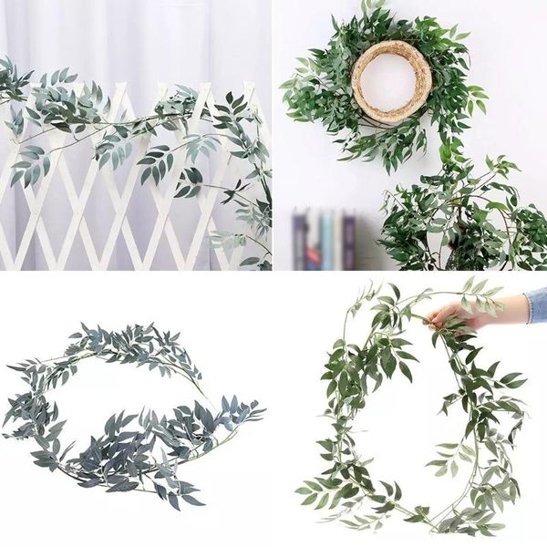 decorative flowers & wreaths 1pcs/set leaves vines artificial eucalyptus vine wedding backdrop wall decor flower gray willow
decorative flowers & wreaths 1pcs/set leaves vines artificial eucalyptus vine wedding backdrop wall decor flower gray willow