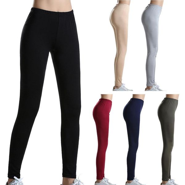 women pants trousers solid color elastic high waist skinny pants stretchy pencil pants for women fitness sports female trousers, Gray
women pants trousers solid color elastic high waist skinny pants stretchy pencil pants for women fitness sports female trousers, Gray