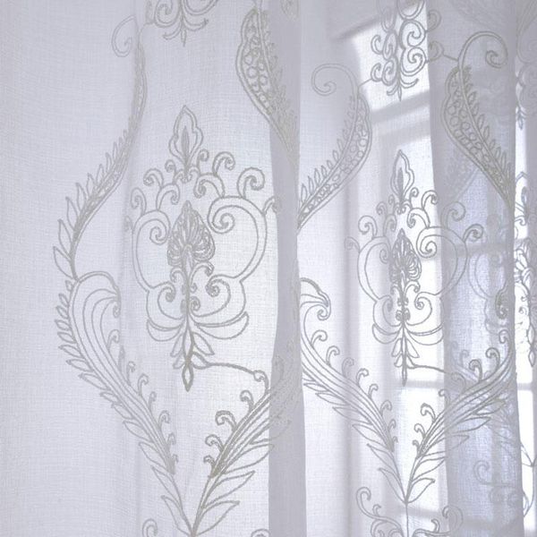 curtain & drapes korean pastoral white embroidery tulle for balcony / living room bedroom gauze can be customized other sizes
curtain & drapes korean pastoral white embroidery tulle for balcony / living room bedroom gauze can be customized other sizes