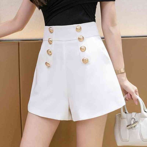 shorts women button up casual zipper fly summer black shorts female elegant white for women double breasted high waist, White;black 
shorts women button up casual zipper fly summer black shorts female elegant white for women double breasted high waist, White;black