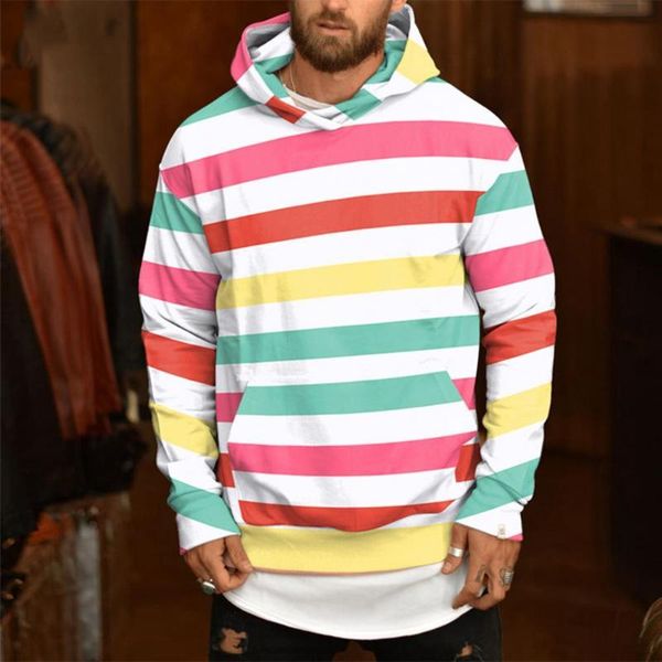 men's hoodies & sweatshirts rainbow striped print pullover hoodie for men sweatshirt pocket autumn long sleeve oversize warm hooded str, Black
men's hoodies & sweatshirts rainbow striped print pullover hoodie for men sweatshirt pocket autumn long sleeve oversize warm hooded str, Black