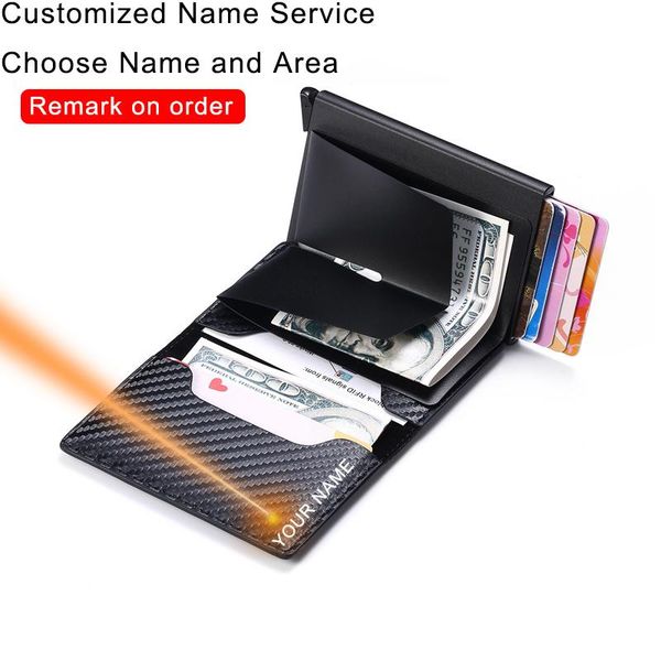 wallets customize rfid carbon fiber men money bags card holder black trifold leather slim mini magic wallet personalized vallet, Red;black
wallets customize rfid carbon fiber men money bags card holder black trifold leather slim mini magic wallet personalized vallet, Red;black
