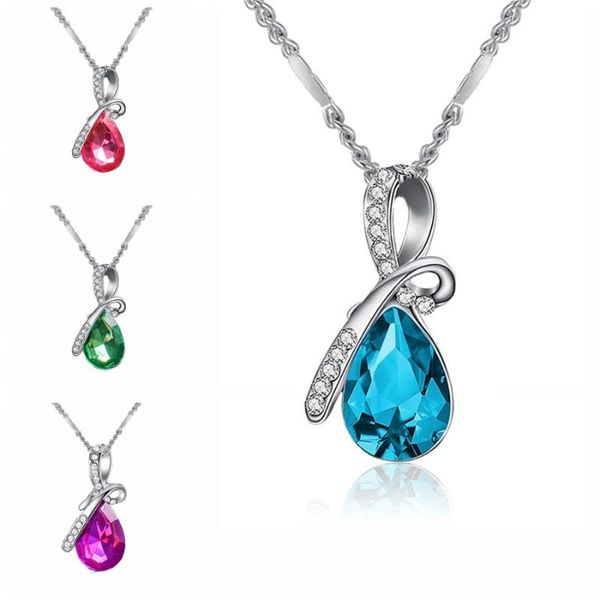 chokers angle tears shiny crystal women necklace thin clavicle chain rhinestone neck pendent 2021 fashion famale jewelry gift, Golden;silver
chokers angle tears shiny crystal women necklace thin clavicle chain rhinestone neck pendent 2021 fashion famale jewelry gift, Golden;silver
