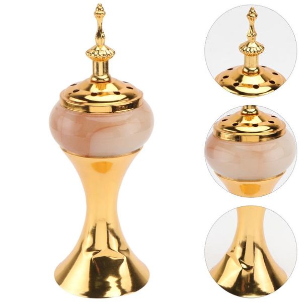 1pc censer candlestick metal candle holder chic deskcandlesticker adornment
1pc censer candlestick metal candle holder chic deskcandlesticker adornment