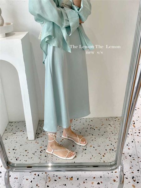 skirts women temperament office lady fashion slim chic simple gentle a line high waist satin skirt summer silk faldas mujer 210610, Black
skirts women temperament office lady fashion slim chic simple gentle a line high waist satin skirt summer silk faldas mujer 210610, Black