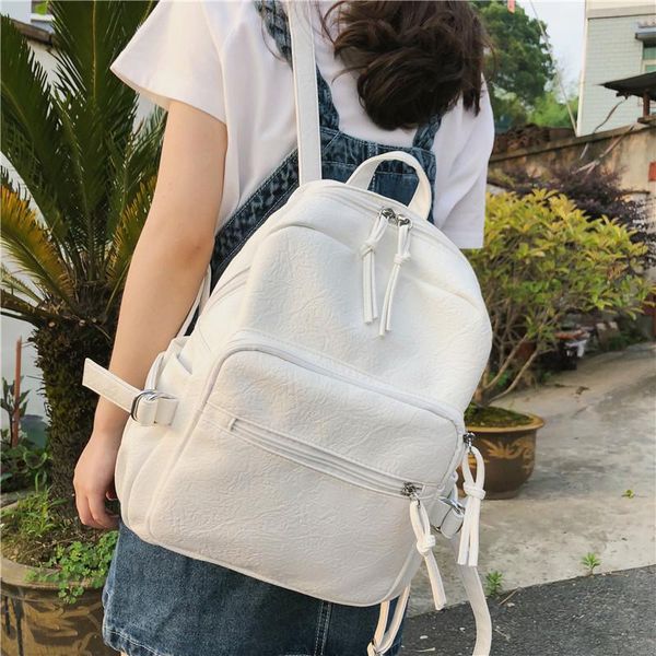 outdoor bags soft pu leather women backpack fashion college school backpacks female casual large travel daily vintage shoulder
outdoor bags soft pu leather women backpack fashion college school backpacks female casual large travel daily vintage shoulder