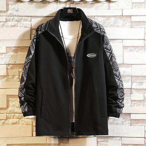 men's jackets casual england plaid 2021 spring autumn hip hop streetwear cardigan jacket brand baseball clothes plus oversize m-5xl, Black;brown
men's jackets casual england plaid 2021 spring autumn hip hop streetwear cardigan jacket brand baseball clothes plus oversize m-5xl, Black;brown