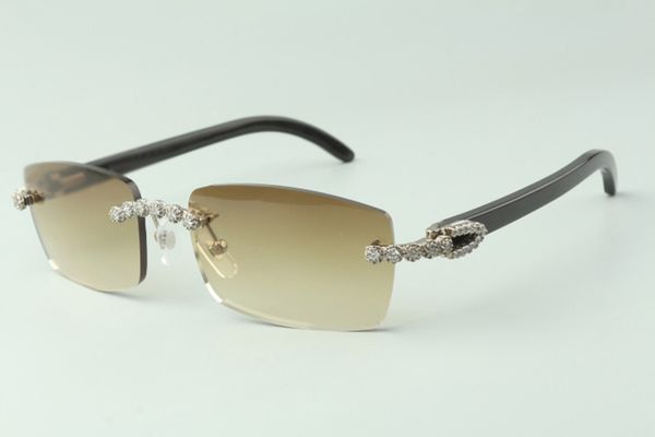 2021 exquisite bouquet diamond sunglasses 3524012 with natural black buffalo horn glasses lens 3.0 thickness,size: 18-140 mm, White;black
2021 exquisite bouquet diamond sunglasses 3524012 with natural black buffalo horn glasses lens 3.0 thickness,size: 18-140 mm, White;black