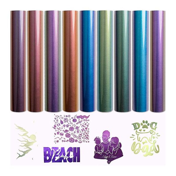 window stickers 6 colors chameleon heat transfer iron on for t-shirt gradient change color pu htv diy design
window stickers 6 colors chameleon heat transfer iron on for t-shirt gradient change color pu htv diy design