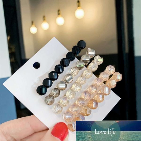 fashion solid color crystal rhinestones beads hair clips women barrettes hairpins metal champagne crystal hair styling tools, Silver
fashion solid color crystal rhinestones beads hair clips women barrettes hairpins metal champagne crystal hair styling tools, Silver