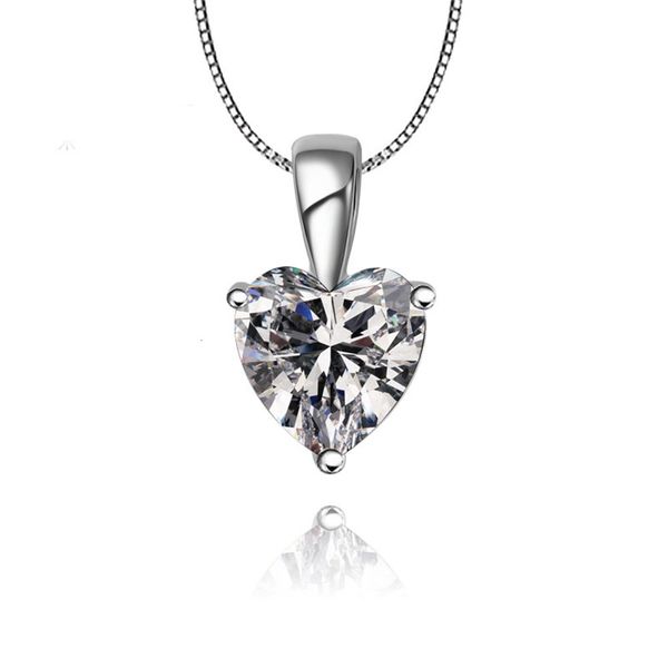 hbp small exquisite heart-shaped pendant aaa zircon shining temperament lady versatile necklace japanese and korean fashion, Silver
hbp small exquisite heart-shaped pendant aaa zircon shining temperament lady versatile necklace japanese and korean fashion, Silver