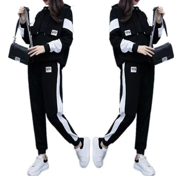 new tracksuit women 2021 autumn large size women's loose pants for women were thin casual fashion sports two-piece suit, Gray
new tracksuit women 2021 autumn large size women's loose pants for women were thin casual fashion sports two-piece suit, Gray