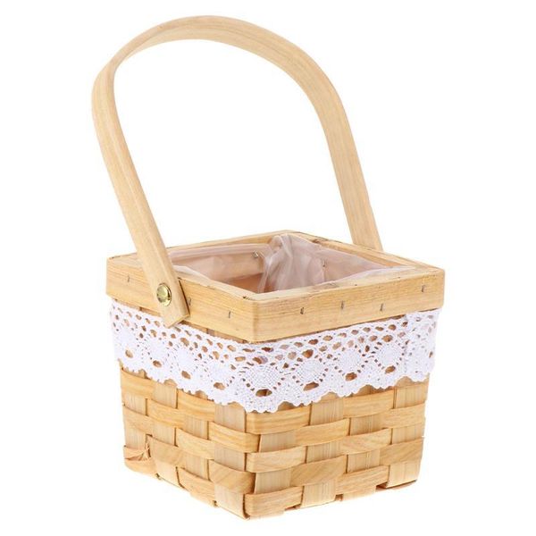 1pc wood woven flower basket valentine's day flower storage basket gift bouquet tote festival container holder
1pc wood woven flower basket valentine's day flower storage basket gift bouquet tote festival container holder