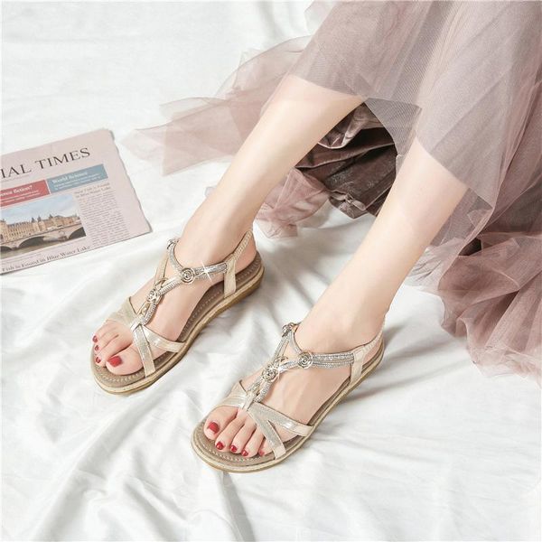 sandals fashion summer women's shoes crystal flat for women non-slip female bohemian leisure ladies, Black
sandals fashion summer women's shoes crystal flat for women non-slip female bohemian leisure ladies, Black
