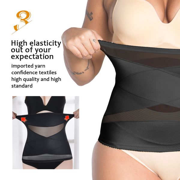 seamless tummy body shaper postpartum belly band wrap waist trainer underwear recovery belt binder slimming for women, Black
seamless tummy body shaper postpartum belly band wrap waist trainer underwear recovery belt binder slimming for women, Black