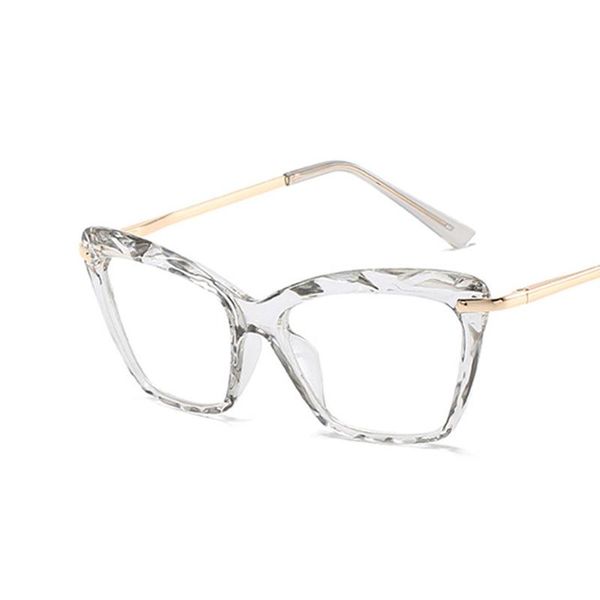 fashion sunglasses frames crystal multi-faceted glasses ladies eyeglasses frame trendy metal tide flat mirror, Black
fashion sunglasses frames crystal multi-faceted glasses ladies eyeglasses frame trendy metal tide flat mirror, Black
